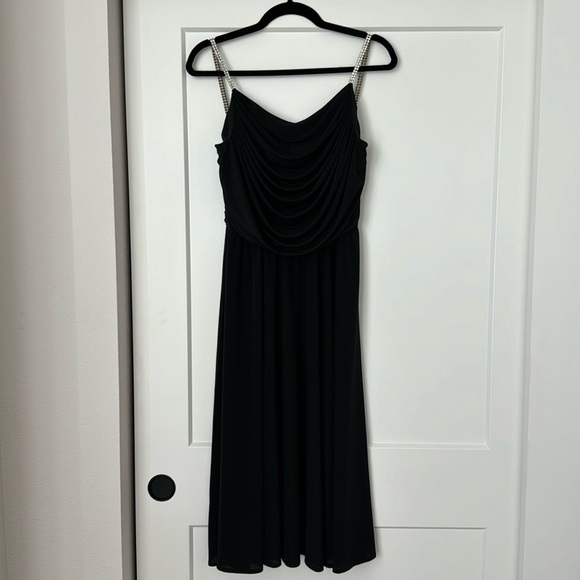 Rimini Dresses & Skirts - Vintage 70s Rhinestone Strap Dress
